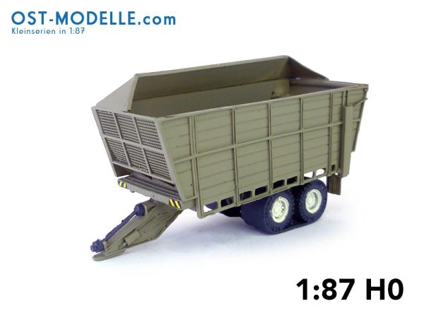 Fortschritt HTS90.04 T088 Schwerguthäckselaufbau F997 - mit Gleisbandfahrwerk siena weiß